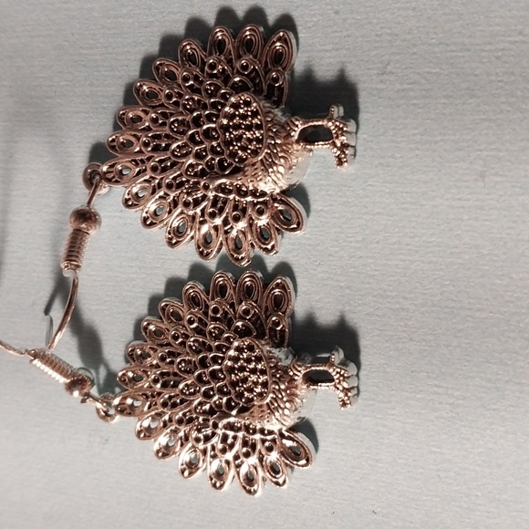 Bundle of 3 Peacock, Tree and Sun Earrings - Picture 2 of 4